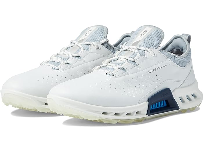 ()    Х C4 ٥ƥå -ƥå ץ롼  塼 ECCO Golf men ECCO Golf Biom C4 Vented GORE-TEX Waterproof Golf Shoe White/Concrete