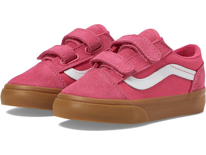 (取寄) バンズ キッズ キッズ オールド スクール V (インファント/トドラー) Vans Kids kids Vans Kids Old Skool V (Infant/Toddler) Gum Pink