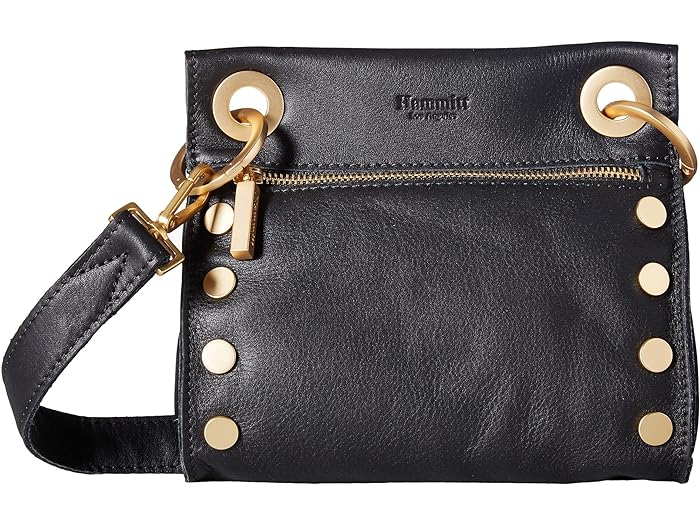 () n~bg fB[X gj[ X[ NX{fB Hammitt women Hammitt Tony Small Crossbody Black/Brushed Gold