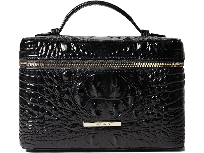 (取寄) ブラーミン レディース メルボルン シャルマン トイレタリー アンド コスメティック バッグ Brahmin women Brahmin Melbourne Charmaine Toiletry and Cosmetic Bag Black