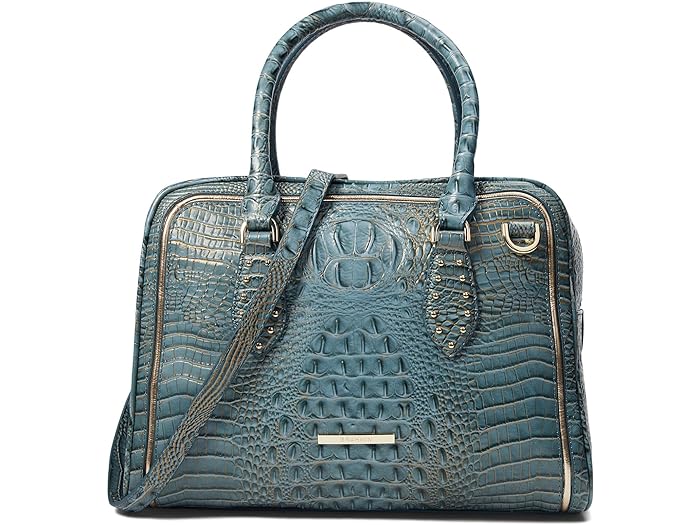 () u[~ fB[X XggX }bT Tb`F Brahmin women Brahmin Stratos Marissa Satchel Slate