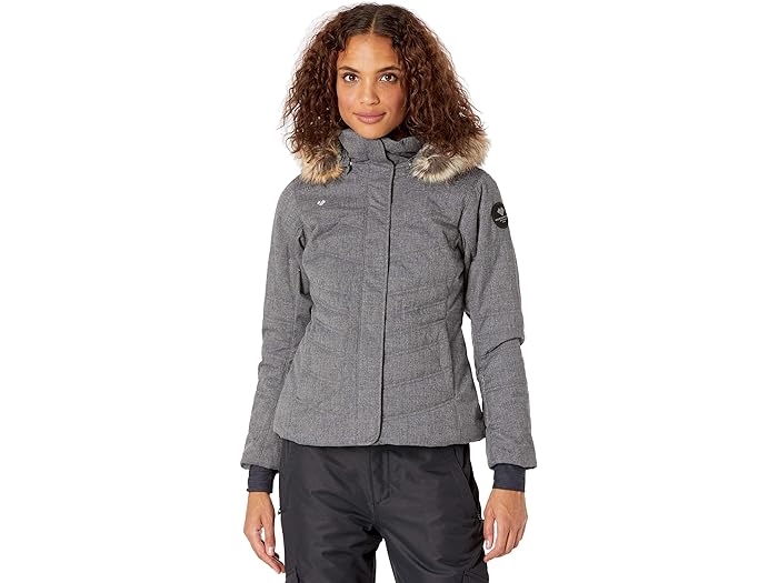 (取寄) オバマイヤー レディース ピティート トスカニー リ ジャケット Obermeyer women Obermeyer Petite Tuscany II Jacket Charcoal