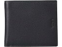 トゥミ (取寄) トゥミ ナッソー グローバル センター フリップ パスケース ウォレット Tumi Tumi Nassau Global Center Flip Passcase Wallet Black Textured