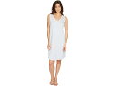 (取寄) ハンロ レディース ピュア エッセンス タンク ガウン Hanro women Pure Essence Tank Gown Blue Glow