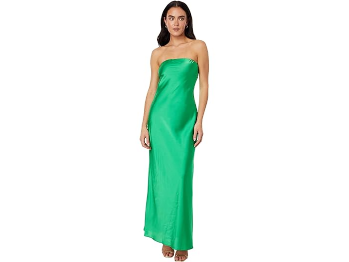 () VE ~[ A [[ fB[X eC[ `[u }LV hX Show Me Your Mumu women Show Me Your Mumu Taylor Tube Maxi Dress Green Luxe