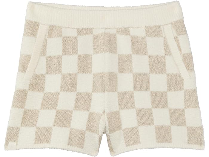 () xAtbgh[X LbY LbY R[WVbN Rbg `FbJ[h V[g (gh[) Barefoot Dreams Kids kids Barefoot Dreams Kids CozyChic Cotton Checkered Short (Toddler) Oatmeal/Cream