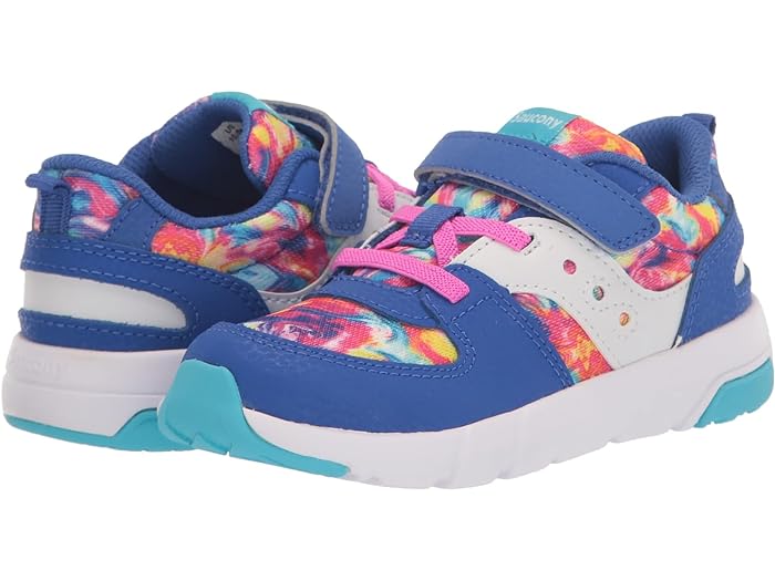 (取寄) サッカニー キッズ ガールズ オリジナルス ジャズ ライト 2.0 Lx (トドラー/リトル キッド) Saucony Kids girls Saucony Kids Originals Jazz Lite 2.0 LX (Toddler/Little Kid) Blue/Swirl