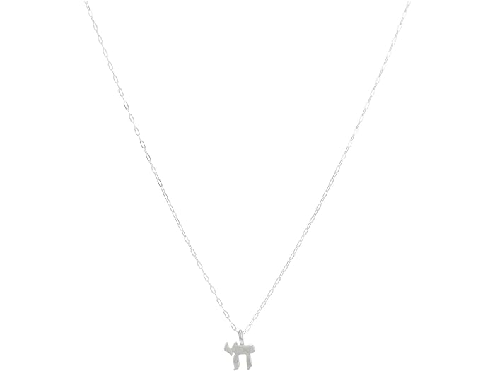 ドギャード (取寄) ドギャード レディース マーゼル トヴ チャイ シンボル ネックレス Dogeared women Dogeared Mazel Tov Chai Symbol Necklace Silver