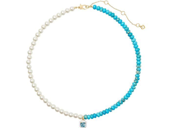 () PCgXy[h fB[X r[fbh lbNX Kate Spade New York women Kate Spade New York Beaded Necklace Turquoise Multi