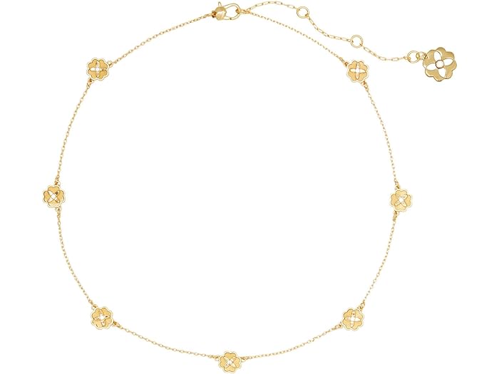 () PCgXy[h fB[X Xe[V lbNX Kate Spade New York women Kate Spade New York Station Necklace Clear/Gold