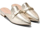(取寄) コールハーン レディース パイパー ボウ ミュール Cole Haan women Piper Bow Mule Soft Gold Leather(4)