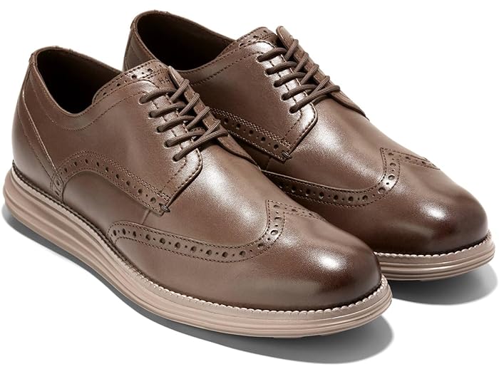 (取寄) コールハーン メンズ オリジナルグランド ショートウィング オックスフォード Cole Haan men Cole Haan Originalgrand Shortwing Oxford Truffle/Irish Coffee