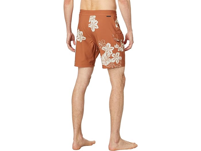 (取寄) ヴィスラ メンズ バイビスカス 17.5 ボードショーツ VISSLA men Byebiscus 17.5" Boardshorts Terracotta