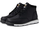 (取寄) カーハート メンズ ミルブルック 5 モック ソフト トゥ ウェッジ ブーツ Carhartt men Millbrook 5" Moc Soft Toe Wedge Boot Black Oil Tanned