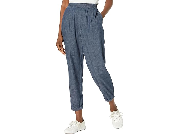 (取寄) アイリーン フィッシャー レディース プリーツ ジョガーズ Eileen Fisher women Eileen Fisher Pleated Joggers Denim