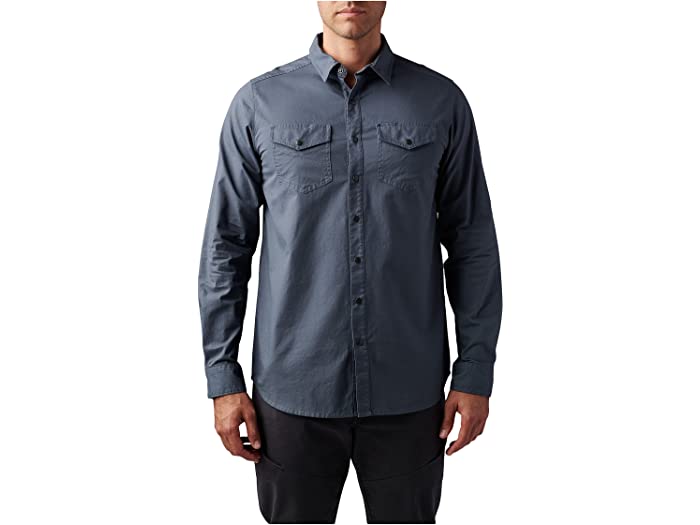 (取寄) 5.11 タクティカル メンズ ガンナー ソリッド ロング スリーブ 5.11 Tactical men Gunner Solid Long Sleeve Volcanic