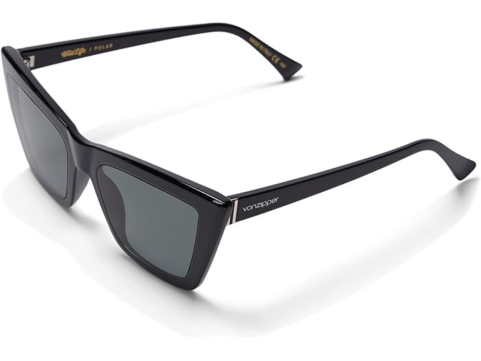 () ܥ󥸥åѡ ǥ ƥå VonZipper women VonZipper Stiletta Black Gloss/Wild Vintage Grey Polarized