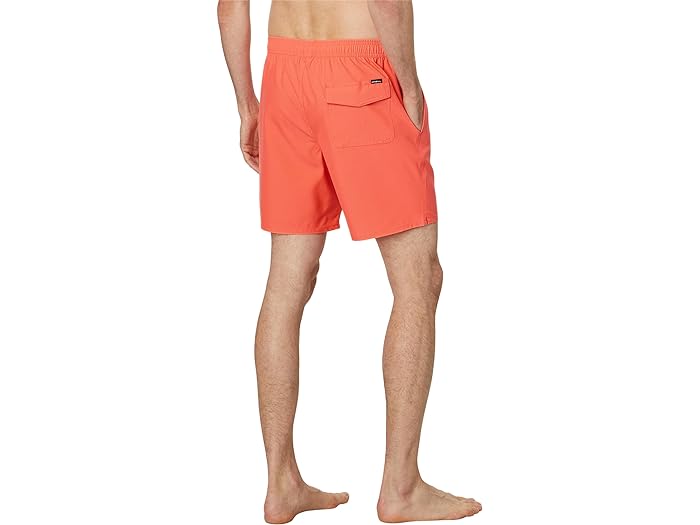 (取寄) オニール メンズ レノックス ハモサ ソリッド ボレー 17 O'Neill men Lennox Hermosa Solid Volley 17" Coral