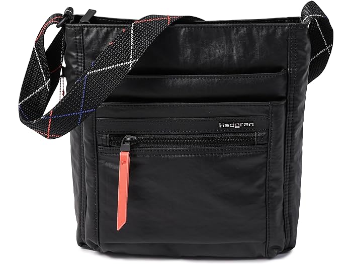 (取寄) ヘデグレン レディース インナー シティ オルバ クロスボディ Rfid Hedgren women Hedgren Inner City Orva Crossbody RFID Black with Coral