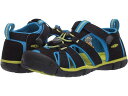 (取寄) キーン キッズ ガールズ シーキャンプ リ シーエヌエックス (トドラー/リトル キッド/ビッグ キッド) KEEN Kids girls Seacamp II CNX (Toddler/Little Kid/Big Kid) Black/Brilliant Blue