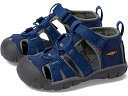 (取寄) キーン キッズ ボーイズ シーキャンプ リ シーエヌエックス (トドラー) KEEN Kids boys Seacamp II CNX (Toddler) Blue Depths/Gargoyle(4)