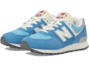 (取寄) ニューバランス スニーカー キッズ ボーイズ 574 New Balance Kids boys 574 (Little Kid) Blue/White