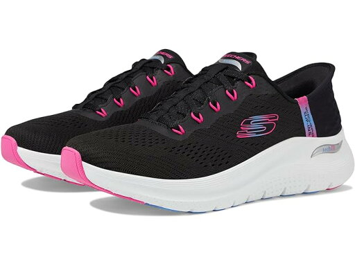 (取寄) スケッチャーズ スニーカー レディース アーチ フィット 2.0 イージー シック ハンズフリー スリップインズ SKECHERS women Arch Fit 2.0 Easy Chic Hands Free Slip-Ins Black Hot Pink (取寄) スケッチャーズ スニーカー レディース アーチ フィット 2.0 イージー シック ハンズフリー スリップインズ SKECHERS women Arch Fit 2.0 Easy Chic Hands Free Slip-Ins Black Hot Pink