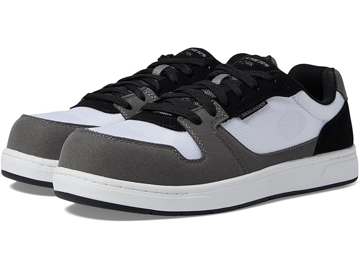 (取寄) スケッチャーズ スニーカー ワーク メンズ ウォータブ - コンプ トゥ SKECHERS Work men Watab - Jaggit Comp Toe White
