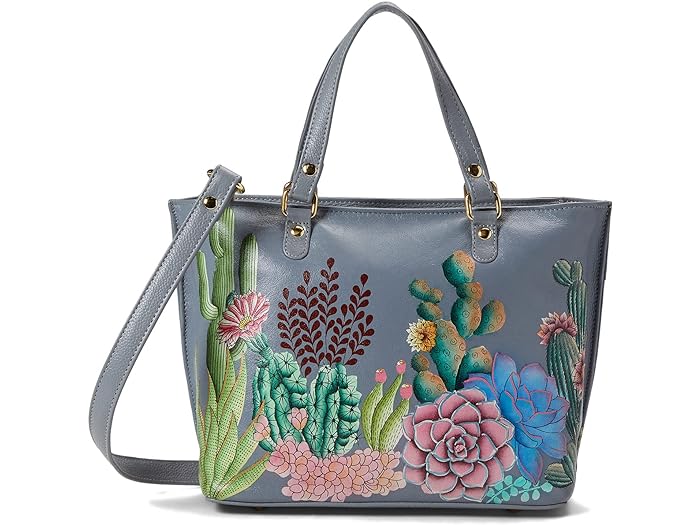 (取寄) アヌシュカ レディース ミディアム トート 693 Anuschka women Medium Tote 693 Desert Garden