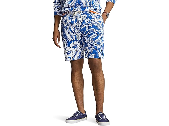 (取寄) ラルフローレン メンズ 8.5インチ トロピカル フローラル スパ テリー ショーツ Polo Ralph Lauren men 8.5-Inch Tropical Floral Spa Terry Shorts Monotone Tropical