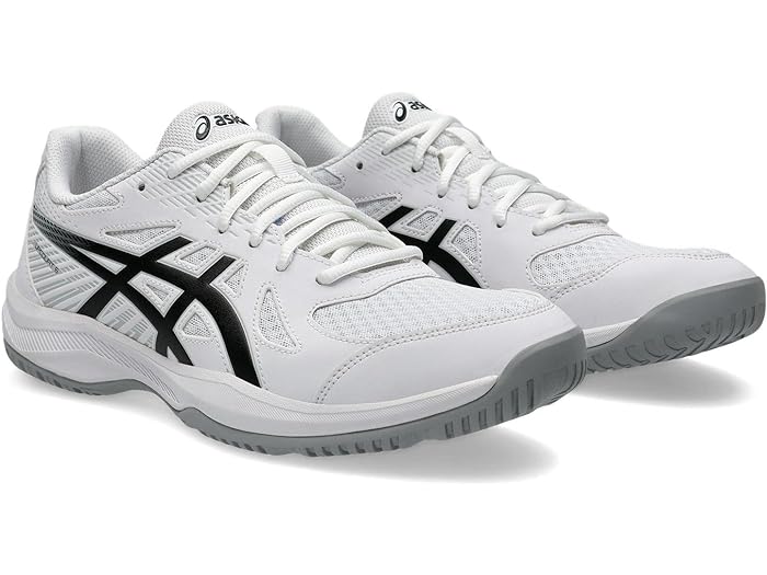 (取寄) アシックス メンズ アップコート 6 バレーボール シューズ ASICS men Upcourt 6 Volleyball Shoe White/Bl...