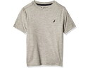 (取寄) ノーティカ ボーイズ ボーイズ ショート スリーブ ソリッド V-ネック T-シャツ Nautica boys Nautica Boys' Short Sleeve Solid V-Neck T-Shirt Grey Heather