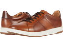 (取寄) フローシャイム メンズ クロスオーバー レース トゥ トゥ カジュアル スニーカー Florsheim men Crossover Lace to Toe Casual Sneaker Cognac Smooth Milled