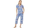 (取寄) カレン ノイバーガー レディース ショート スリーブ ガールフレンド カプリ Pj セット Karen Neuburger women Short S...