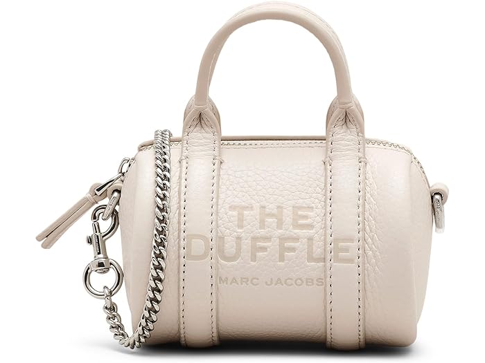 (取寄) マークジェイコブス レディース ザ レザー ナノ ダッフル クロスボディ Marc Jacobs women Marc Jacobs The Leather Nano Duffle Crossbody Cotton/Silverのサムネイル