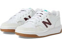 (取寄) ニューバランス スニーカー キッズ ボーイズ 480 New Balance Kids boys 480 (Little Kid) White/NB Burgundy