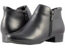 (取寄) トロッターズ レディース メジャー ブーティ Trotters women Major Bootie Black Smooth Leather
