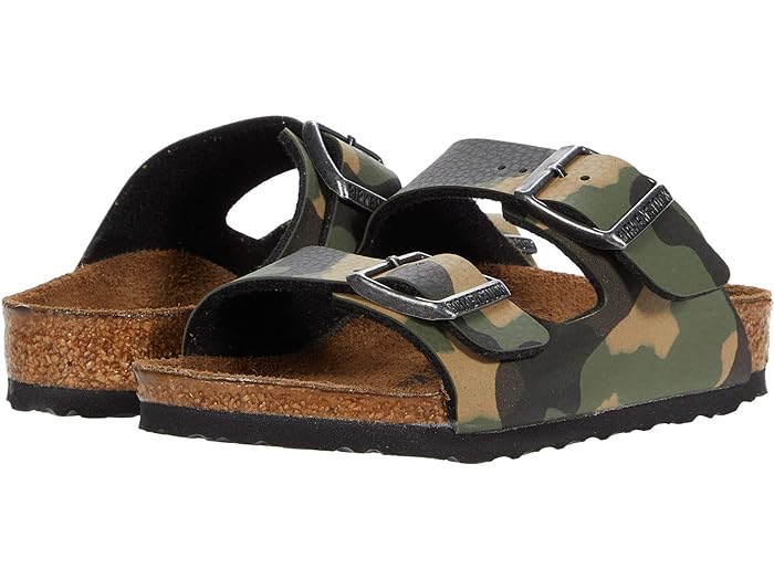 (取寄) ビルケンシュトック キッズ キッズ アリゾナ カモ (トドラー/リトル キッド/ビッグ キッド) Birkenstock Kids kids Birkenstock Kids Arizona Camo (Toddler/Little Kid/Big Kid) Desert Soil Camo Khaki Birko-Flor