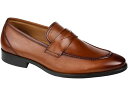 (取寄) トーマス&ヴァイン メンズ ビショップ エプロン トゥ ペニー ローファー Thomas & Vine men Thomas & Vine Bishop Apron Toe Penny Loafer Cognac