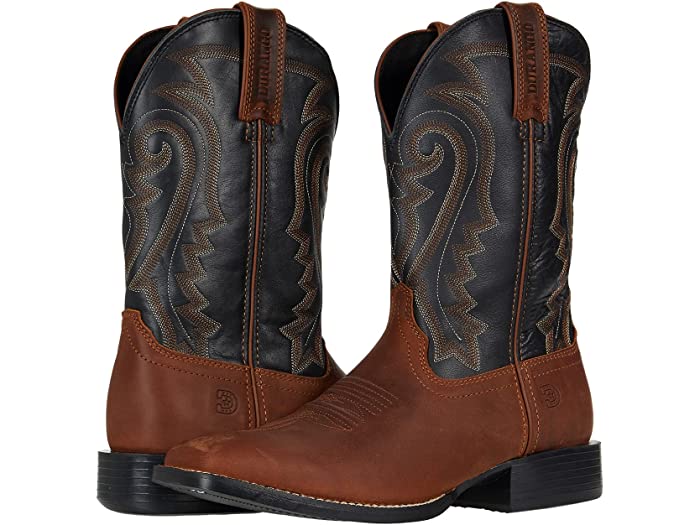 (取寄) デュランゴ メンズ ウエストワード 11 ウェスタン Durango men Durango Westward 11" Western Inca Brown/Black