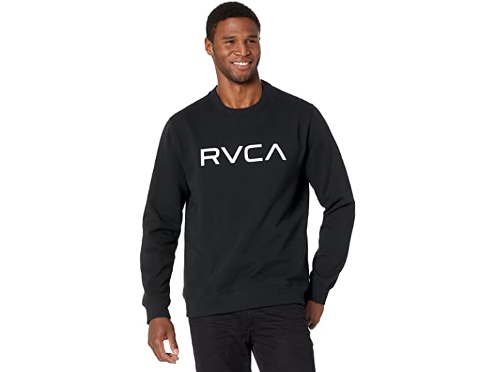 (取寄) ルーカ メンズ ビッグ クルー スウェットシャツ RVCA men Big Crew Sweatshirt Black