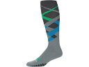 (取寄) ユーロソックス グラジュエイティド コンプレッション マルチ ストライプ Otc Eurosock Graduated Compression Multi Stripe OTC Diamond Grey(4)