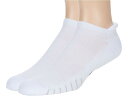 (取寄) ユーロソックス エース クール ノー ショー タブ 2-パック Eurosock Ace Cool No Show Tab 2-Pack White