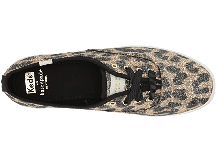 (取寄) ケッズ x ケイト スペード ニュー ヨーク チャンピオン レオパード Keds x kate spade new york Champion Leopard Tan Multi Glitter