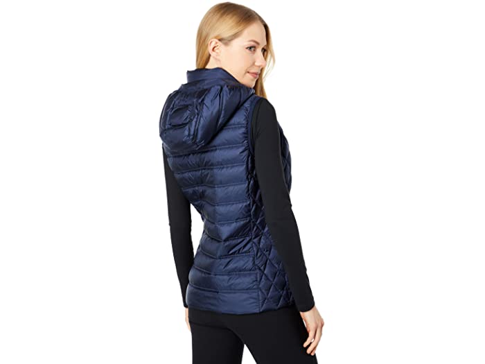 (取寄) マイケルコース レディース パッカブル ダウン ベスト M824683E74 MICHAEL Michael Kors women Packable Down Vest M824683E74 Midnight Blue