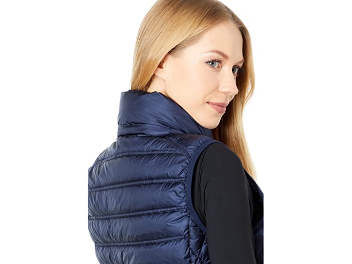 (取寄) マイケルコース レディース パッカブル ダウン ベスト M824683E74 MICHAEL Michael Kors women Packable Down Vest M824683E74 Midnight Blue