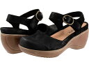 (取寄) ソフトウォーカー レディース マベル SoftWalk women Mabelle Black Suede