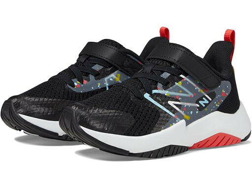 (取寄) ニューバランス スニーカー キッズ レイヴ ラン V2 バンジー レース ウィズ トップ ストラップ New Balance Kids kids Rave Run v2 Bungee Lace with Top Strap Black/Blast Red (取寄) ニューバランス スニーカー キッズ レイヴ ラン V2 バンジー レース ウィズ トップ ストラップ New Balance Kids kids Rave Run v2 Bungee Lace with Top Strap Black/Blast Red