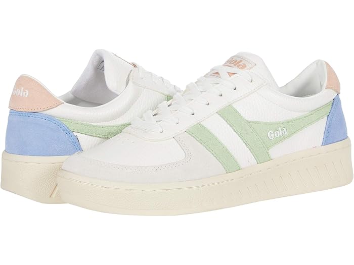 (取寄) ゴーラ レディース グランドスラム トライデント Gola women Grandslam Trident White/Patina Green/Pearl Pink