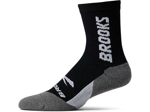 (取寄) ブルックス ゴースト クルー ソック Brooks Ghost Crew Sock Black/BR Crew (取寄) ブルックス ゴースト クルー ソック Brooks Ghost Crew Sock Black/BR Crew